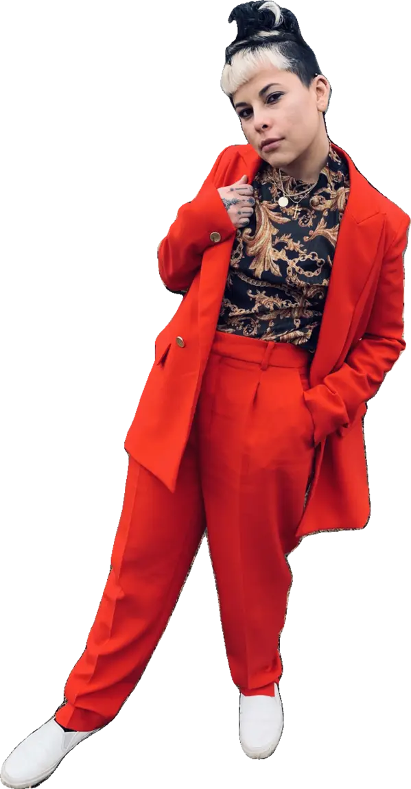 Fresh Sam in a custom look