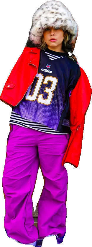 Fresh Sam in a custom look