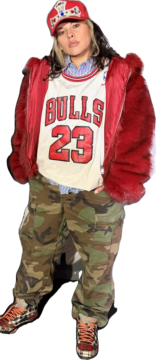 Fresh Sam in a custom look