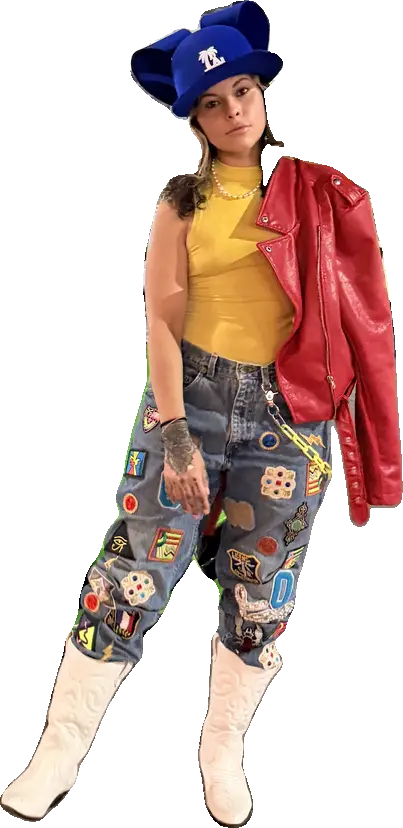 Fresh Sam in a custom look