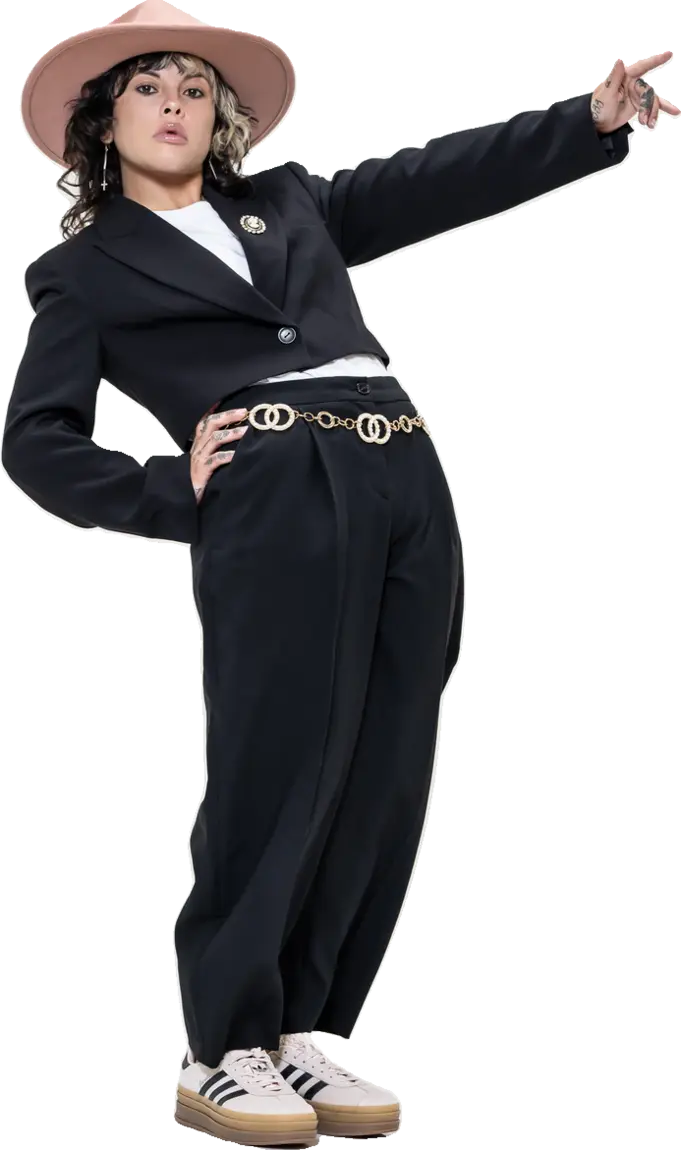 Fresh Sam in a custom look