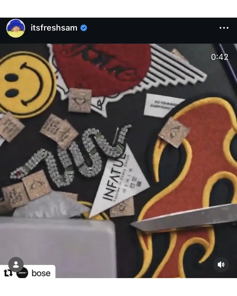 Creative direction by Fresh Sam
