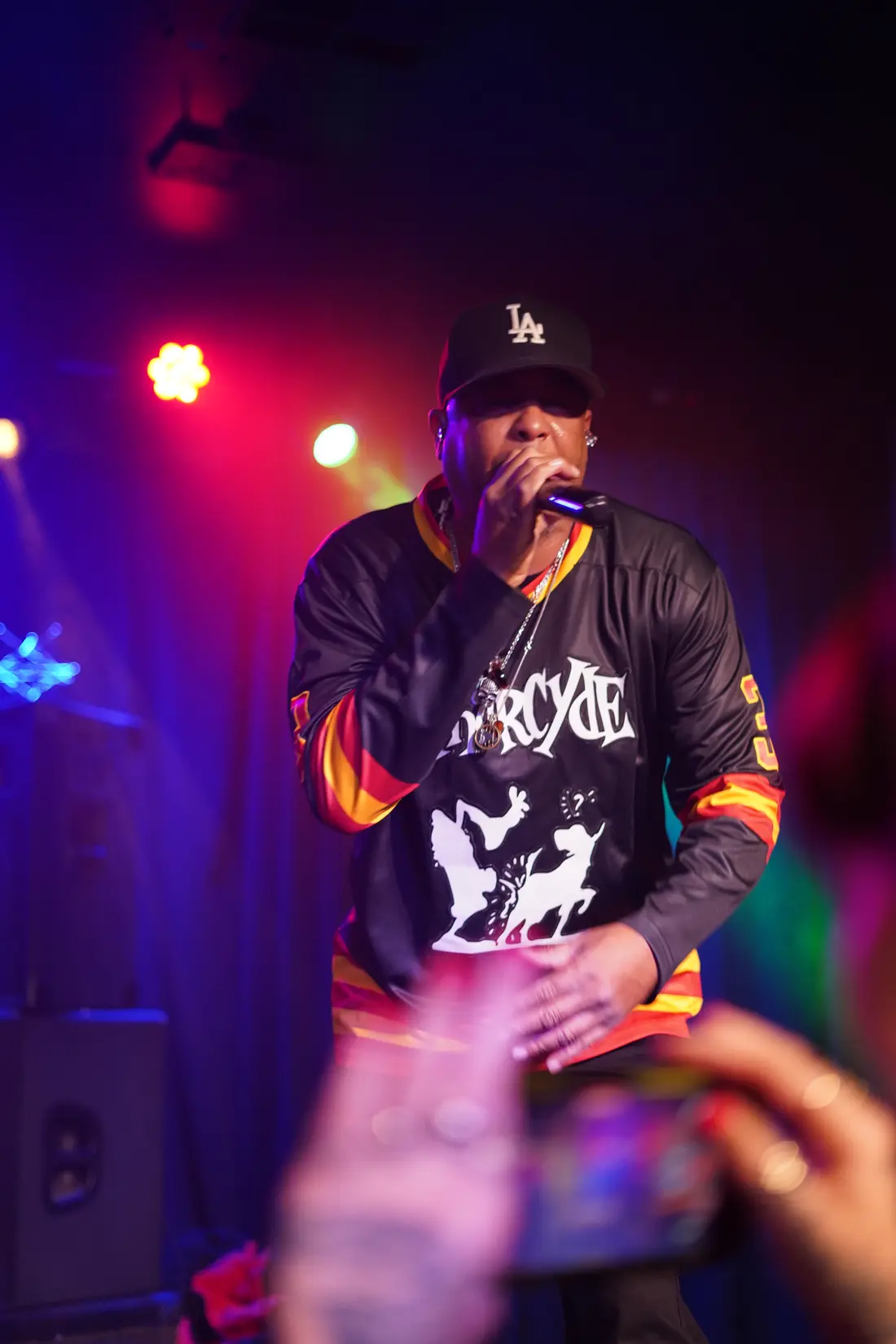 The Pharcyde performing — stage looks by Fresh Sam