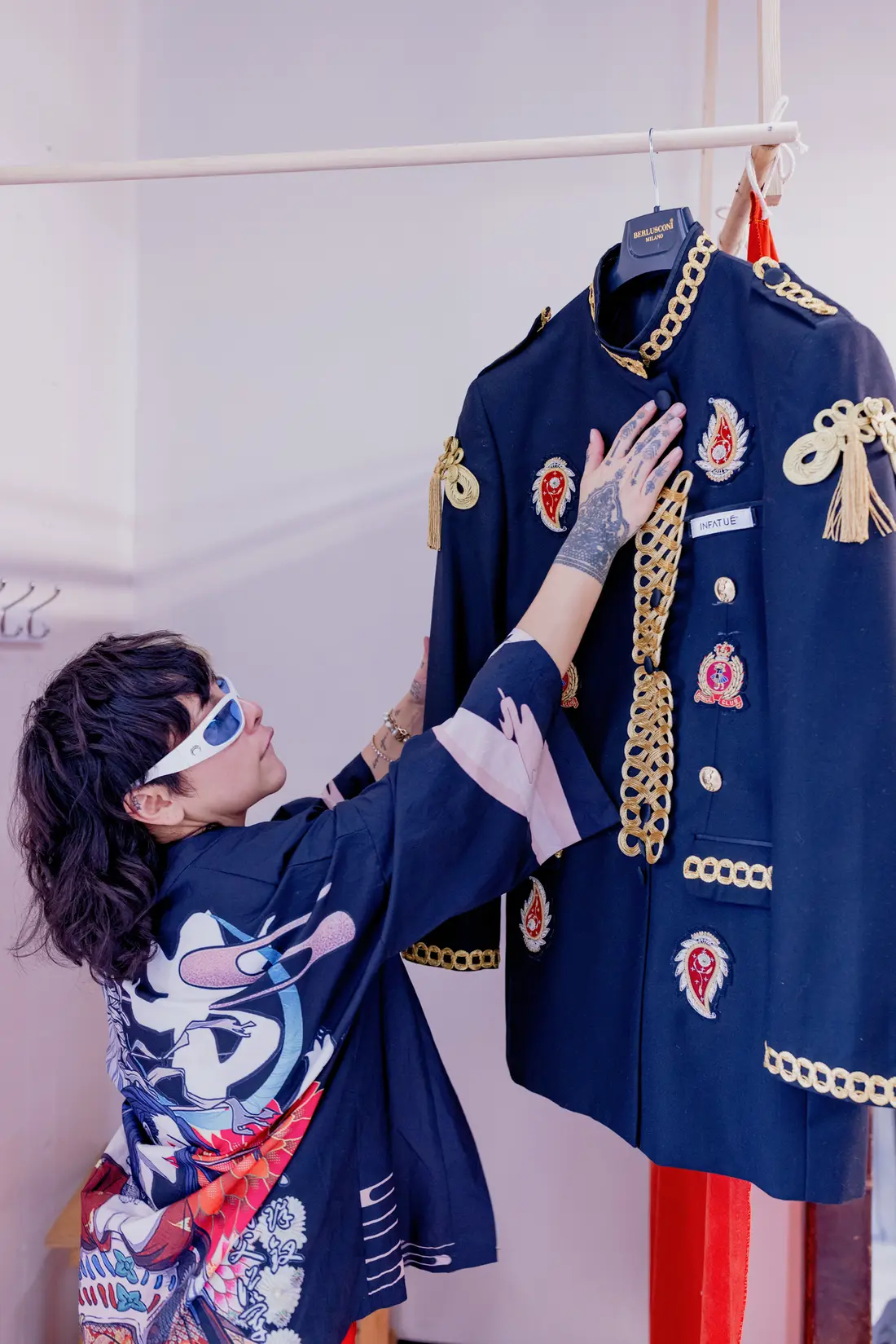 Custom Pharcyde jacket styling
